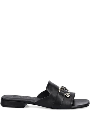 Furla buckle-detail sandals - Black