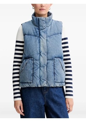 Levi's Western Bubble padded pocket gilet - Blue