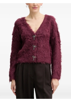 GUESS USA bow cardigan - Purple