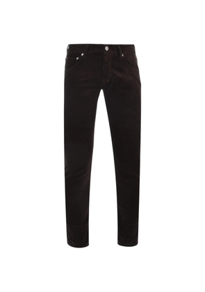 Barba JFive corduroy straight trousers - Brown