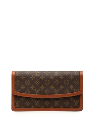 Louis Vuitton Pre-Owned 1990 Monogram Pochette Dame GM clutch bag - Brown