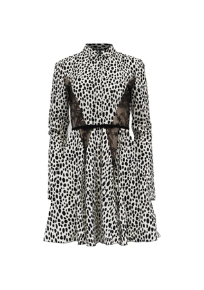 Giambattista Valli Vintage polka-dot mini dress - White