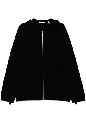 Helmut Lang Mohawk Full Zip-up Hoodie - Black