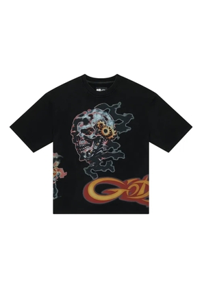 GODSPEED P.Y.P skull graphic T-shirt - Black