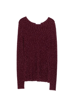 Gabriela Hearst knitted shimmer top - Red