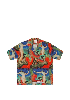 RHUDE Vice printed shirt - Red