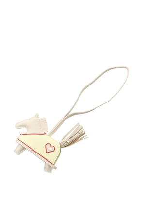 Hermès Pre-Owned 2024 heart pony bag charm - Neutrals