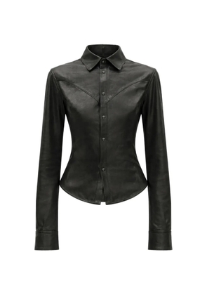 Ann Demeulemeester Drika fitted shirt - Black