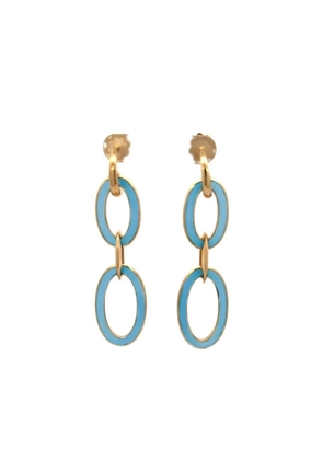 Brooks Brothers 18K yellow gold Capri earrings