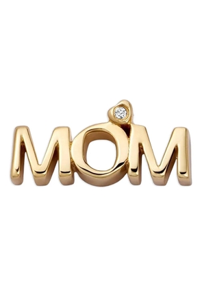 Loquet 18K yellow gold Mom diamond charm