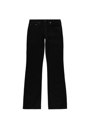 AGOLDE low rise boot jeans - Black