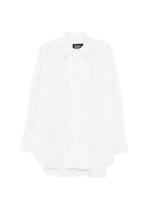 Yohji Yamamoto bib front shirt - White