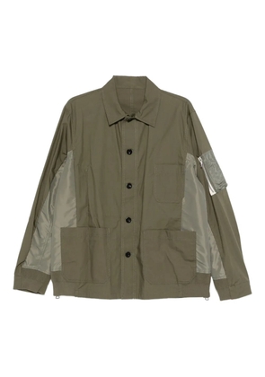 sacai button-down jacket - Green