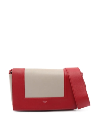 Celine Pre-Owned 2017 Medium Smooth Calfskin Frame Shoulder Bag crossbody bag - Brown