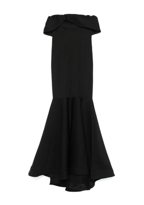 AAVVA off-shoulder gown - Black