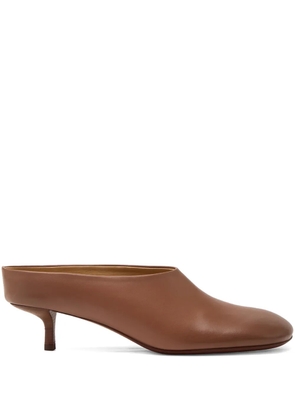 Marsèll Cotama square-toe mules - Brown