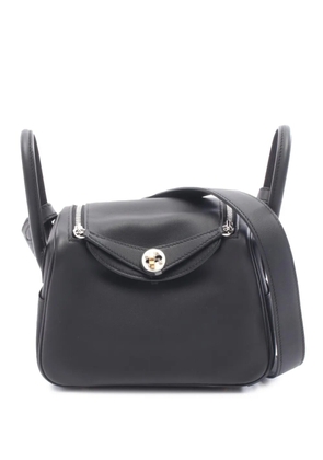 Hermès Pre-Owned 2025 Mini Swift Lindy 20 shoulder bag - Black
