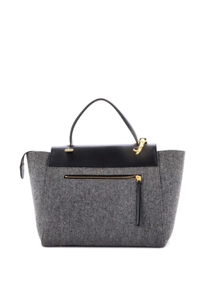 Celine Pre-Owned Belt Bag Felt and Leather Mini satchel - Black