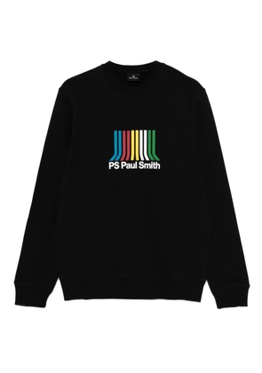 PS Paul Smith stripe-logo sweatshirt - Black