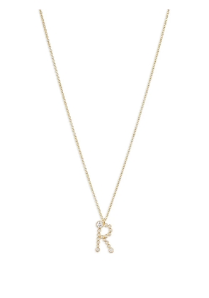 Sophie Bille Brahe 18K recycled yellow gold Soprano R diamond necklace