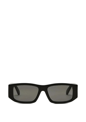 Reformation Anna rectangle-frame sunglasses - Black