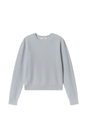 FRAME long-sleeve round-neck sweater - Blue