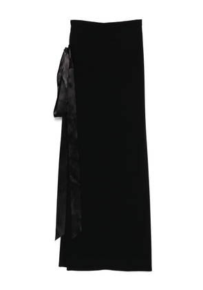 Isabel Sanchis strapless flared skirt - Black