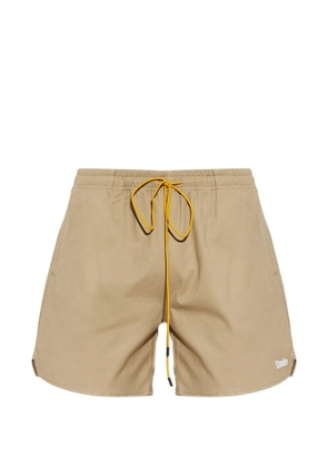 RHUDE Fighter drawstring shorts - Neutrals