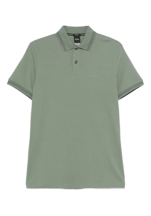 BOSS cotton polo shirt - Green