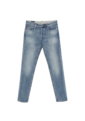 Emporio Armani logo-plaque jeans - Blue