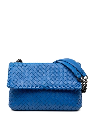 Bottega Veneta Pre-Owned 2012-2025 Small Nappa Intrecciato Olimpia shoulder bag - Blue