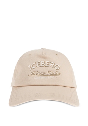 Iceberg embroidered baseball cap - Neutrals