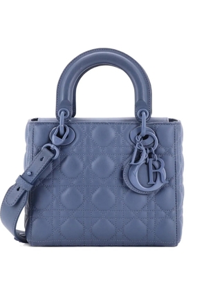 Christian Dior Pre-Owned Ultra Matte My ABCDior Lady Dior Bag Cannage Quilt Calfskin shoulder bag - Blue