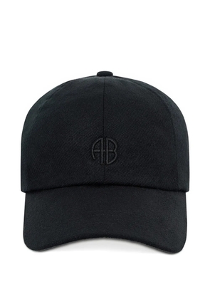 ANINE BING Jeremy logo baseball cap - Black