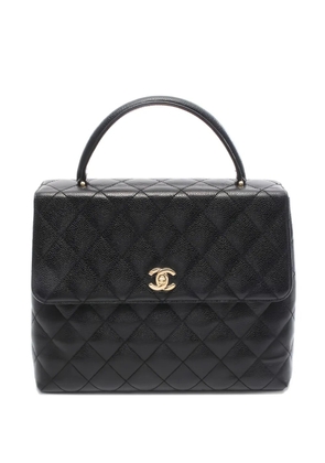 CHANEL Pre-Owned 2002-2003 Matelasse Caviar handbag - Black