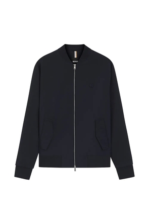 BOSS zip-up sweat jacket - Blue