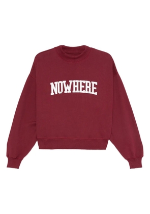 THE NEW SOCIETY graphic-print sweatshirt - Red