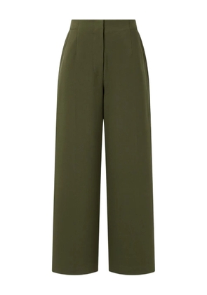 TOMBOY back elasticated-waistband trousers - Green