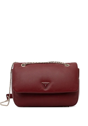 GUESS USA mini Sunetra chain-strap cross body bag - Red