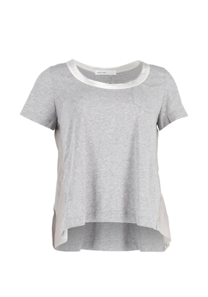 sacai chest-pocket T-shirt - Grey
