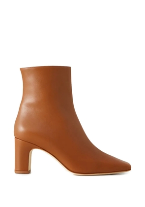 Manolo Blahnik Ofaralo leather boots - Brown