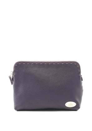 Fendi Pre-Owned 00s Selleria leather pouch - Purple