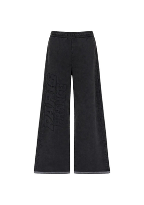 VETEMENTS Paris wide-leg trousers - Black