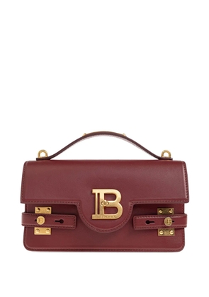 Balmain 24 B-Buzz logo-detail shoulder bag - Brown