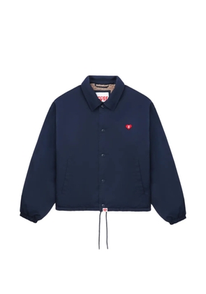 A BATHING APE® heart-appliqué jacket - Blue