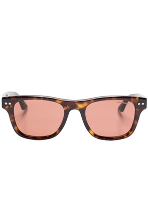 Montblanc square-frame sunglasses - Brown