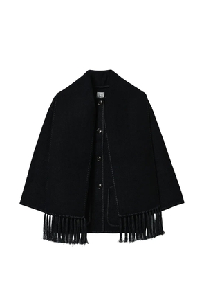 TOTEME attached-scarf jacket - Black