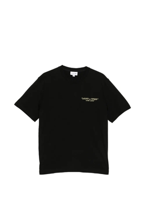 Lacoste embroidered crew neck T-shirt - Black