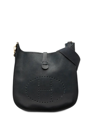Hermès Pre-Owned 1998 Clemence Evelyne I GM crossbody bag - Blue