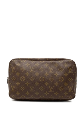 Louis Vuitton Pre-Owned 1980-2020 Monogram Trousse Toilette 28 clutch bag - Brown
